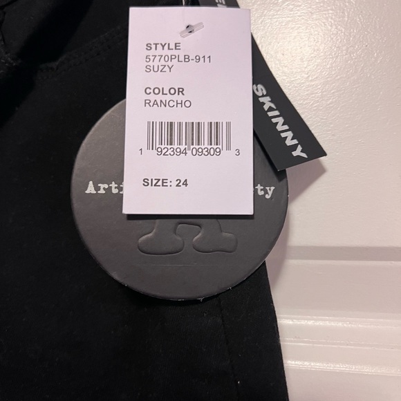 Articles of Society Rancho Jeans -NWT- Size 24 - Picture 6 of 9